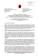 Statement by the Delegation of Albania in response to the addresses by the Federal Councillor, Minister for Foreign Affairs of Switzerland, H.E. Didier Burkhalter; and the Minister for Foreign Affairs of Serbia, H.E. Ivan Mrkić