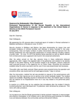 Statement by the Delegation of Slovakia in response to the statement by the Delegation of the United States on the situation of Roma in the OSCE area