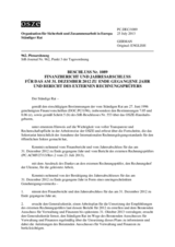 Beschluss Nr. 1089 des Ständigen Rates