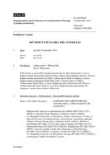 Giornale della 965a Seduta plenaria del Consiglio permanente