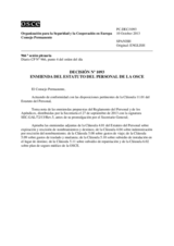 Decisión Nº 1093 del Consejo Permanente