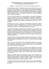 Making Montenegro safer – a process that needs to continue