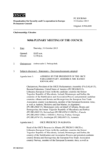 Journal of the 969th Plenary Meeting of the Permanent Council