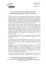 Report on the activities of the Chairperson-in-Office