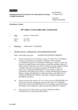 Giornale della 967a Seduta plenaria del Consiglio permanente