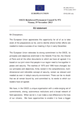 Statement by the Lithuanian Presidency of the Council of the EU on the preparations for the Kyiv Ministerial Council meeting
