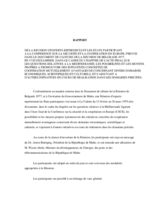 Report of the CSCE Meeting of Experts on Economic, Scientific and Cultural Co-operation in the Mediterranean - Valetta, Malta (fr)