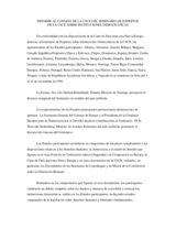Report of the CSCE Seminar of Experts on Democratic Insitutions (es)