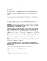 Madrid Document