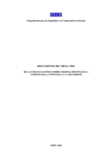Vienna Document 1994 (es)