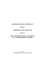 1998 Copenhagen declaration (it)