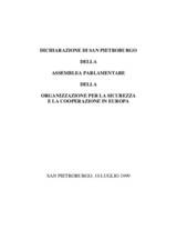 1999 St. Petersburg declaration (it)