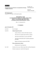 Decisione N.1105 del Consiglio permanente