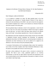 Statement by H.E. Ms. Maia Panjikidze, Minister of Foreign Affairs