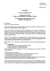 Statement by H.E. Mr. Boguslaw Winid, Undersecretary of State