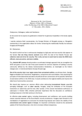 Statement by H.E. Mr. Zsolt Nemeth, Minister of State for Foreign Affairs