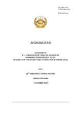 Statement by Amb. Abdul M. Shoogufan