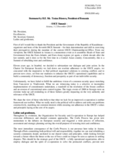 Statement by H.E. Mr. Traian Basescu, President, Romania