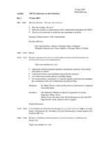 Agenda: Conference on Anti-Semitism