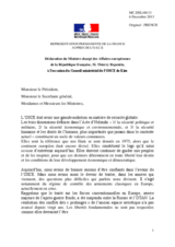 Statement by H.E. Mr. Thierry Repentin, Minister Delegate for European Affairs