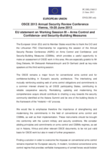 Session 3, Statement