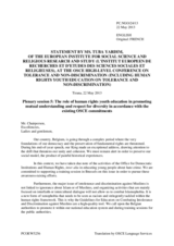 Statement by Ms. Tuba Yardim