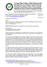 Statement by Ms. Melek Kirmaci Arik