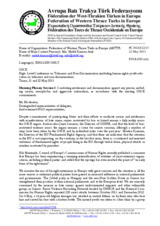 Statement by Ms. Melek Kirmaci Arik