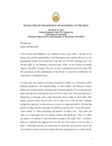 Closing Statement by the Chairperson of the OSCE Forum for Security Co-operation, Ambassador Zoran Dabik, Permanent Representative of the Republic of Macedonia to the OSCE