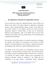 Session 4, Statement