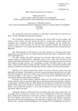 Statement by Mr. Mkrtchian, Director, Arms Control and International Security Department, Ministry of Foreign Affairs