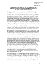 Session 4, Statement by Moderator Ms. Bailes, University of Iceland