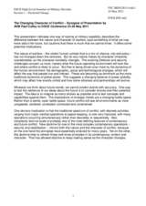 Session 1, Statement by Mr. Colley, Air Vice-Marshal, Assistant Chief of the Defence Staff, United Kingdom