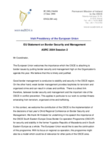 Statement by the Irish Presidency of the European Union, Session 2