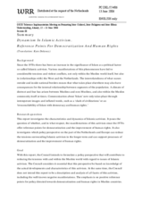 Statement by WRR, Scientific Council for Government Policy, Netherlands, session III