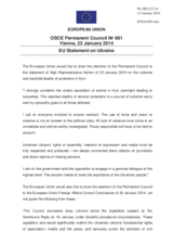 Statement by the Greek Presidency of the Council of the EU on the situation in Ukraine