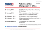 Report on the activities of the Chairperson-in-Office