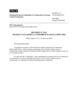 Decisión Nº 1111 del Consejo Permanente