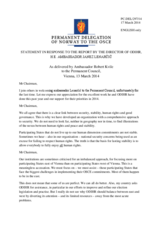 Statement by the Delegation of Norway in response to the report by the Director of the Office for Democratic Institutions and Human Rights, Ambassador Janez Lenarčič