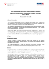 Fact sheet for the media