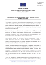 Statement by the Greek Presidency of the Council of the EU on the situation in Ukraine