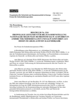 Beschluss Nr. 3/14 des Forums für Sicherheitskooperation