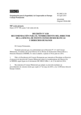 Decisión Nº 1120 del Consejo Permanente