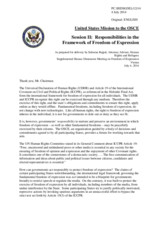 Session 2, Statement