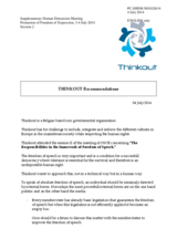 Session 2, Statement