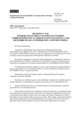 Decisión Nº 1126 del Consejo Permanente