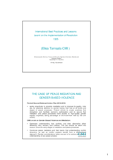 Session 4, Presentation by Dr. Elisa Tarnaala, Advisor