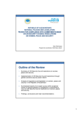 Session 3, Presentation by Ms. Vera Zakutnyaya, Program Coordinator