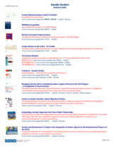 Publications by the Gender Section