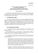 French intervention by Ambassador Yves Doutriaux, to Session 3